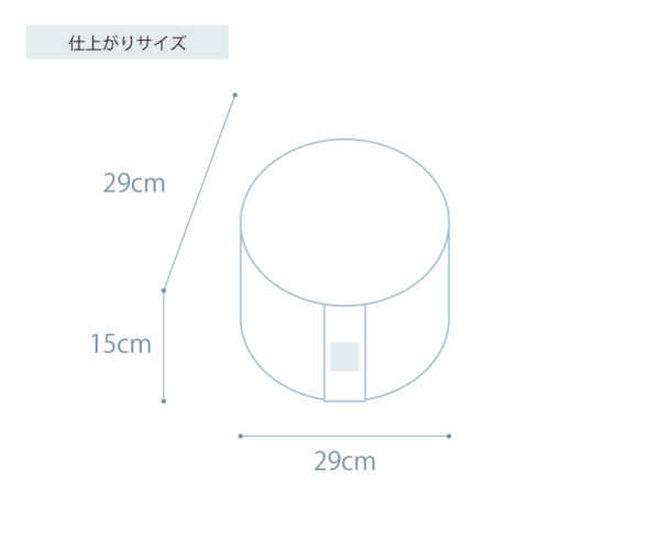 円柱型クッション　柱　ーはしらー - 画像 (6)