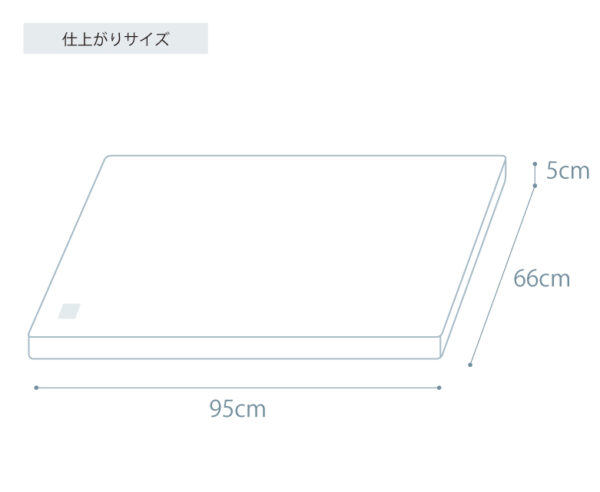 フラットマット（洗える）　敷　ーしきー - 画像 (7)